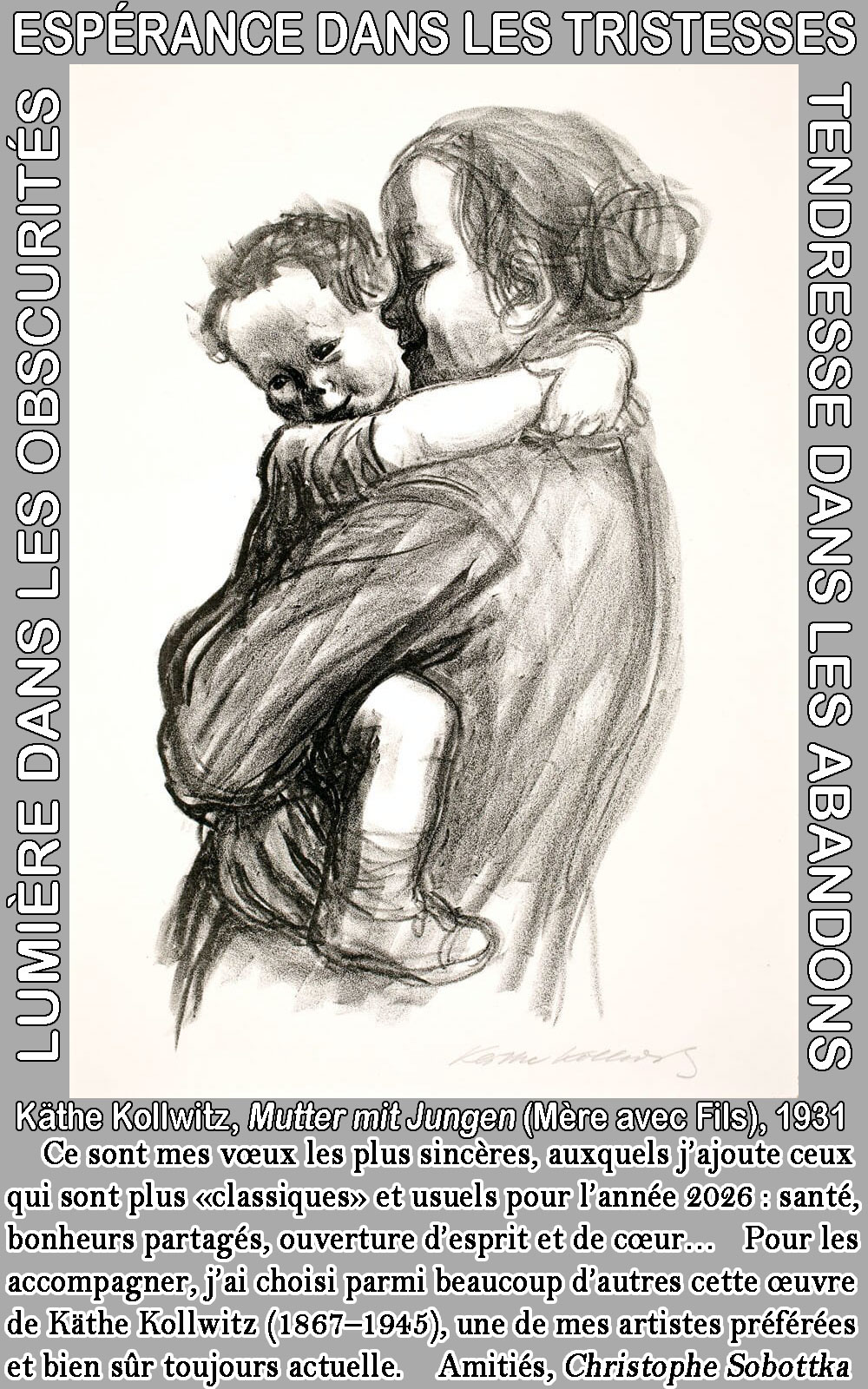 Voeux de Christophe Sobottka